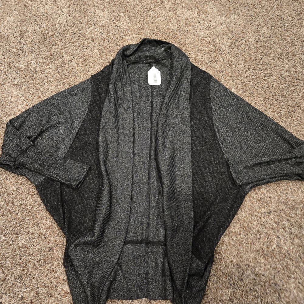 Staccato Charcoal and Black Knit Cardigan